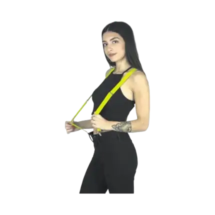 Fluoreszierend gelbe Bänder