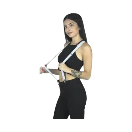 Fluoreszierende weiße Bänder