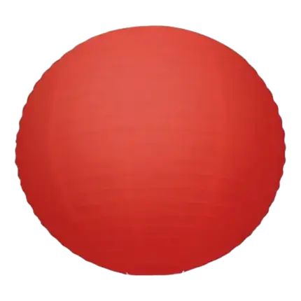 Japanische rote Laterne 35cm