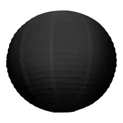 Japanische schwarze Laterne 35cm
