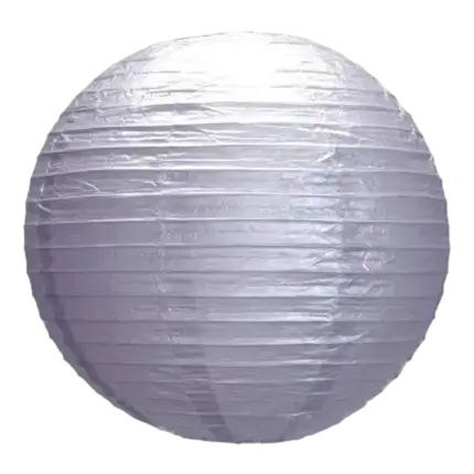 Japanische Laterne Silber 35cm