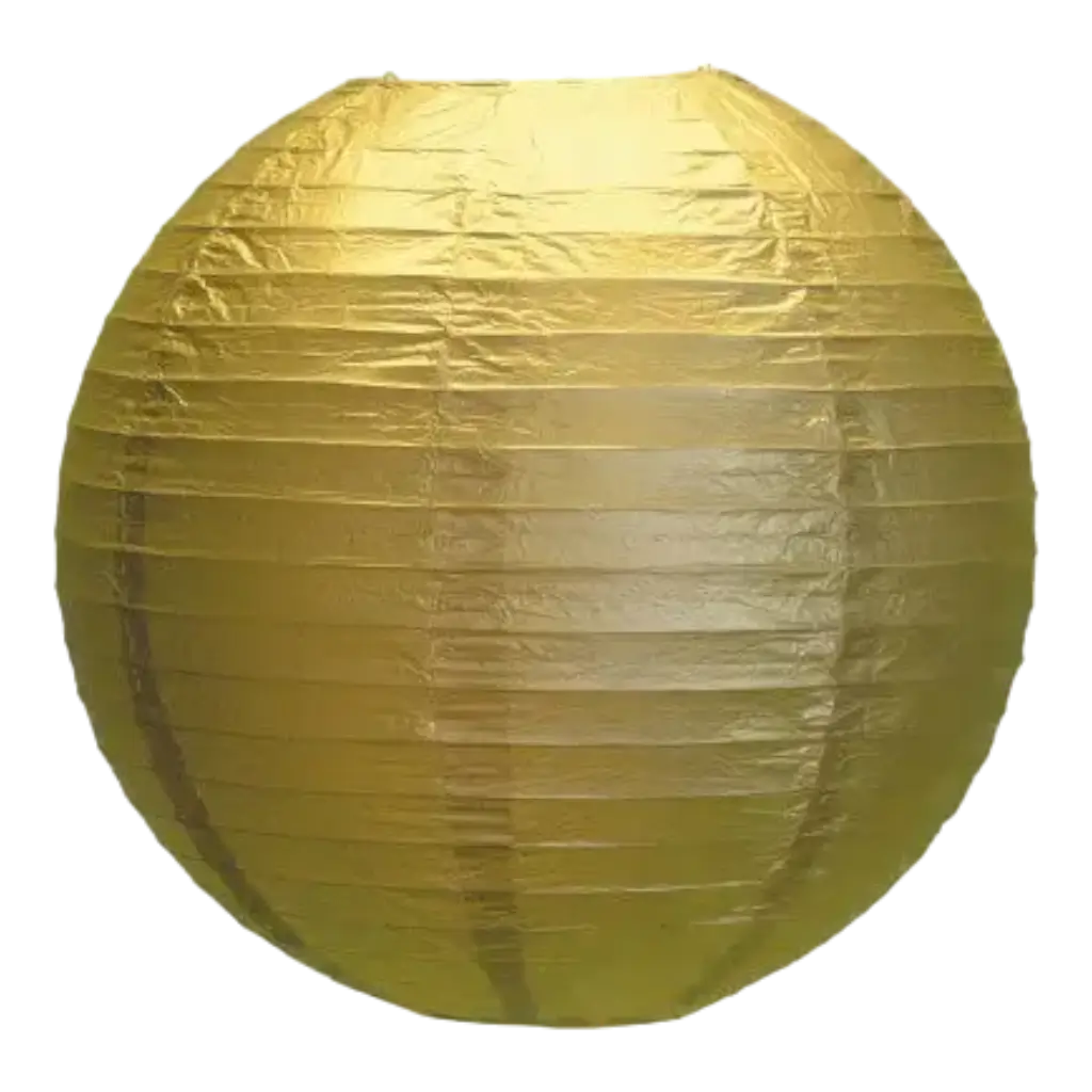 Japanische Laterne Gold 35cm