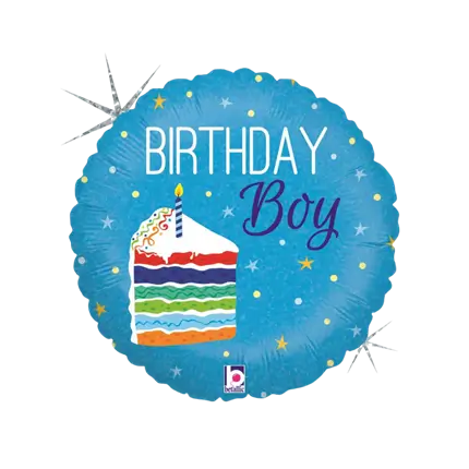 Geburtstagsjunge Ball blau ø45cm