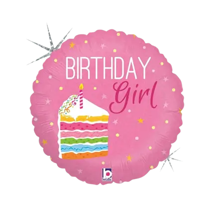 Geburtstagskind rosa Ball ø45cm