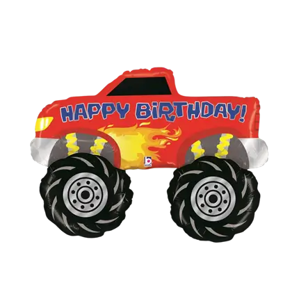 Monstertruck Helium-Ballon 102cm