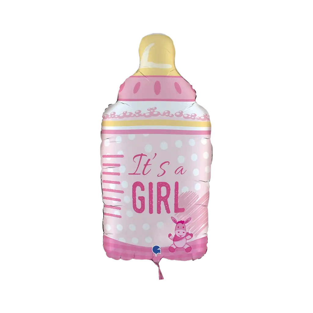 Flaschenballon "It's a Girl" 74cm