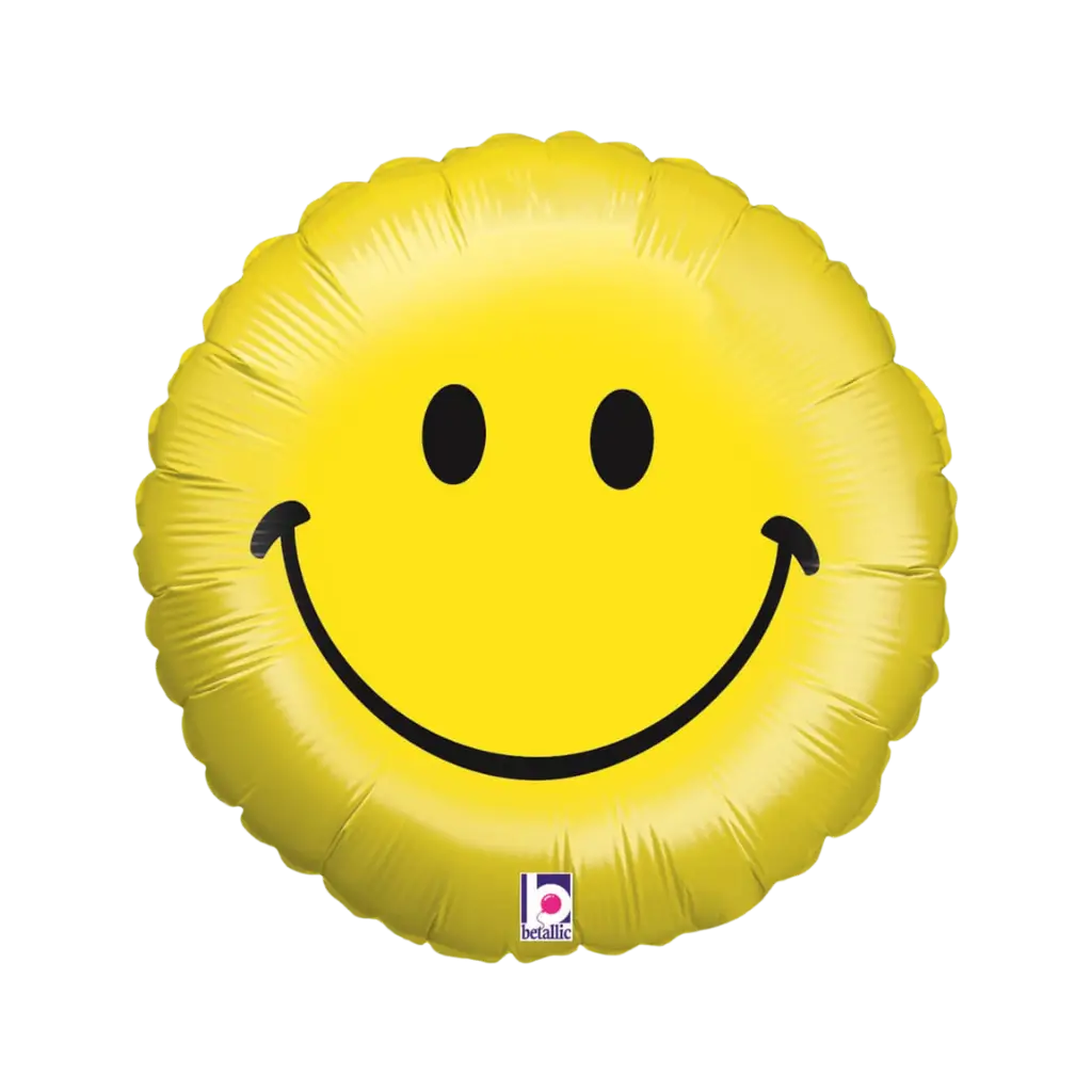 Lächelnder Emoji-Ballon ø45cm