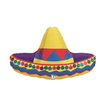 Sombrero-Hut-Ballon 86cm