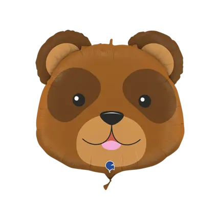 Bärenkopf-Ballon 74cm