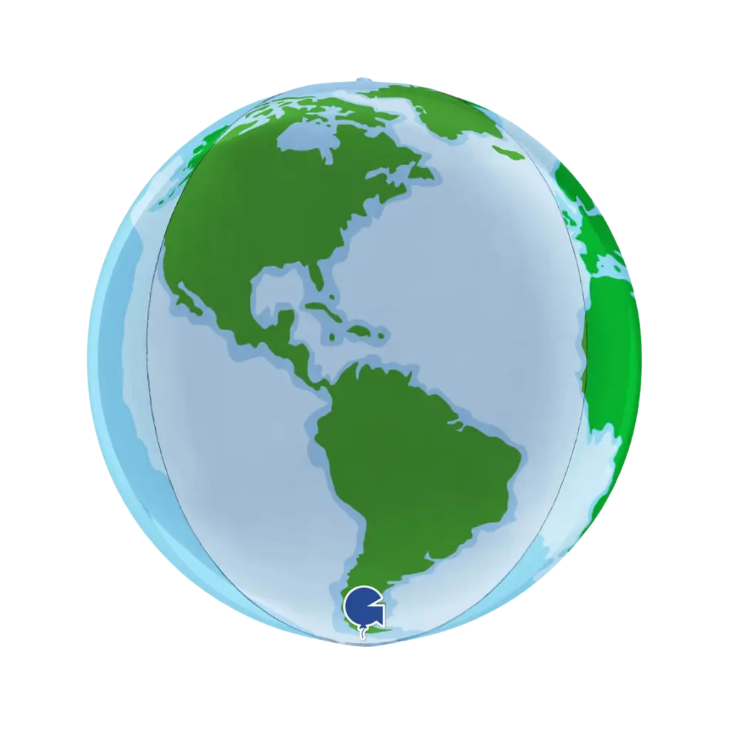Ballon 4D Planet Erde ø38cm