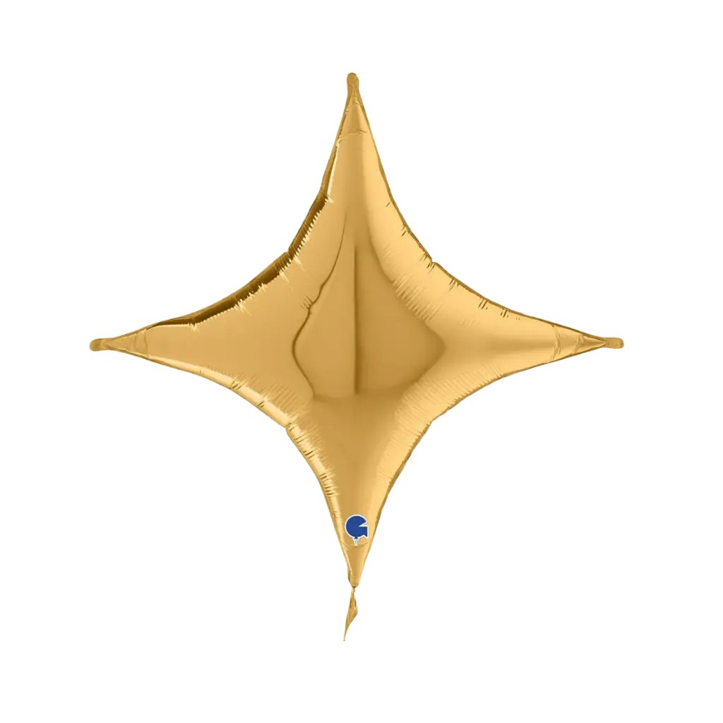 Goldkreuz-Metallkugel 76cm