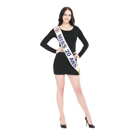 Geburtstagsschal Miss 20 Jahre