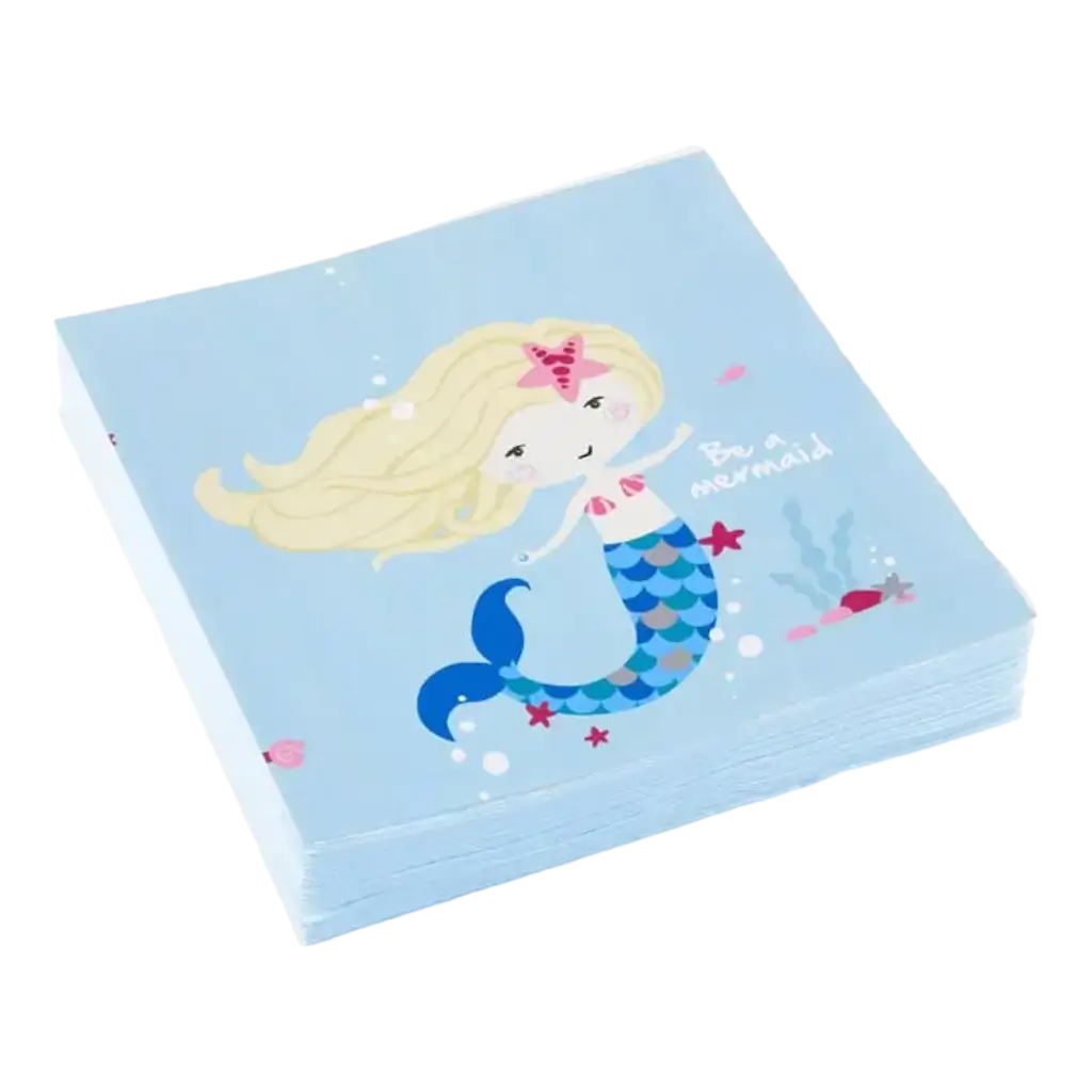 Meerjungfrau Sei ein Meerjungfrauen-Papierhandtuch (20er-Set)