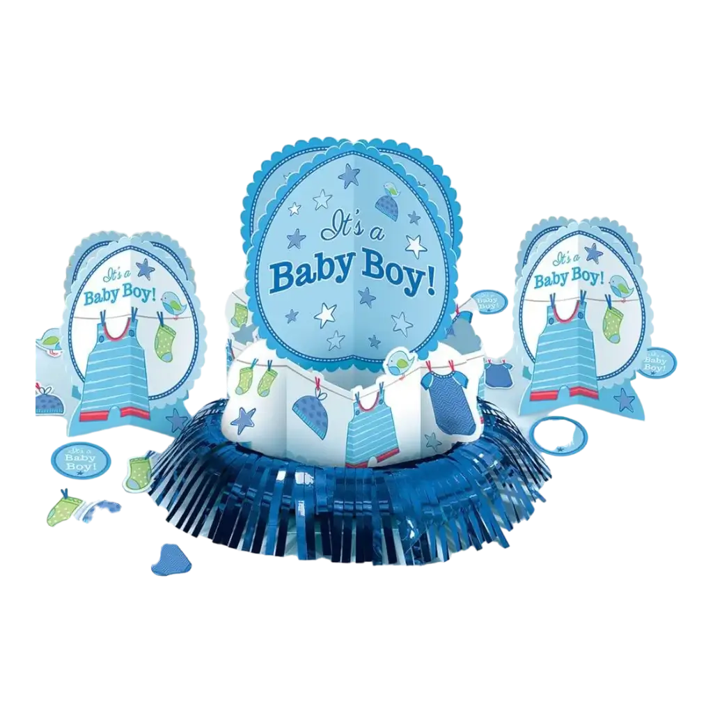 Baby Shower Boy Tischdekoration Kit (23 Stück)