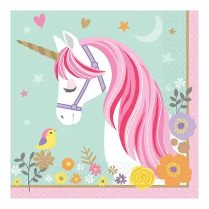Magisches Einhorn-Papierhandtuch
