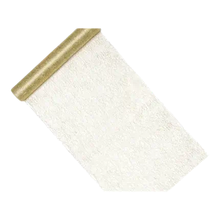 Golden Mesh-Tischläufer 0,36x9m