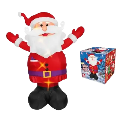 Riesiger aufblasbarer Weihnachtsmann von 3 Metern