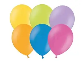 Lot de 5 Ballons couleurs mixtes 