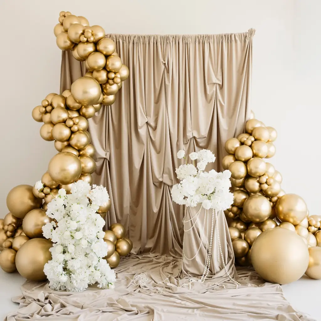 Kugel Rund Gold Metallic ø60cm