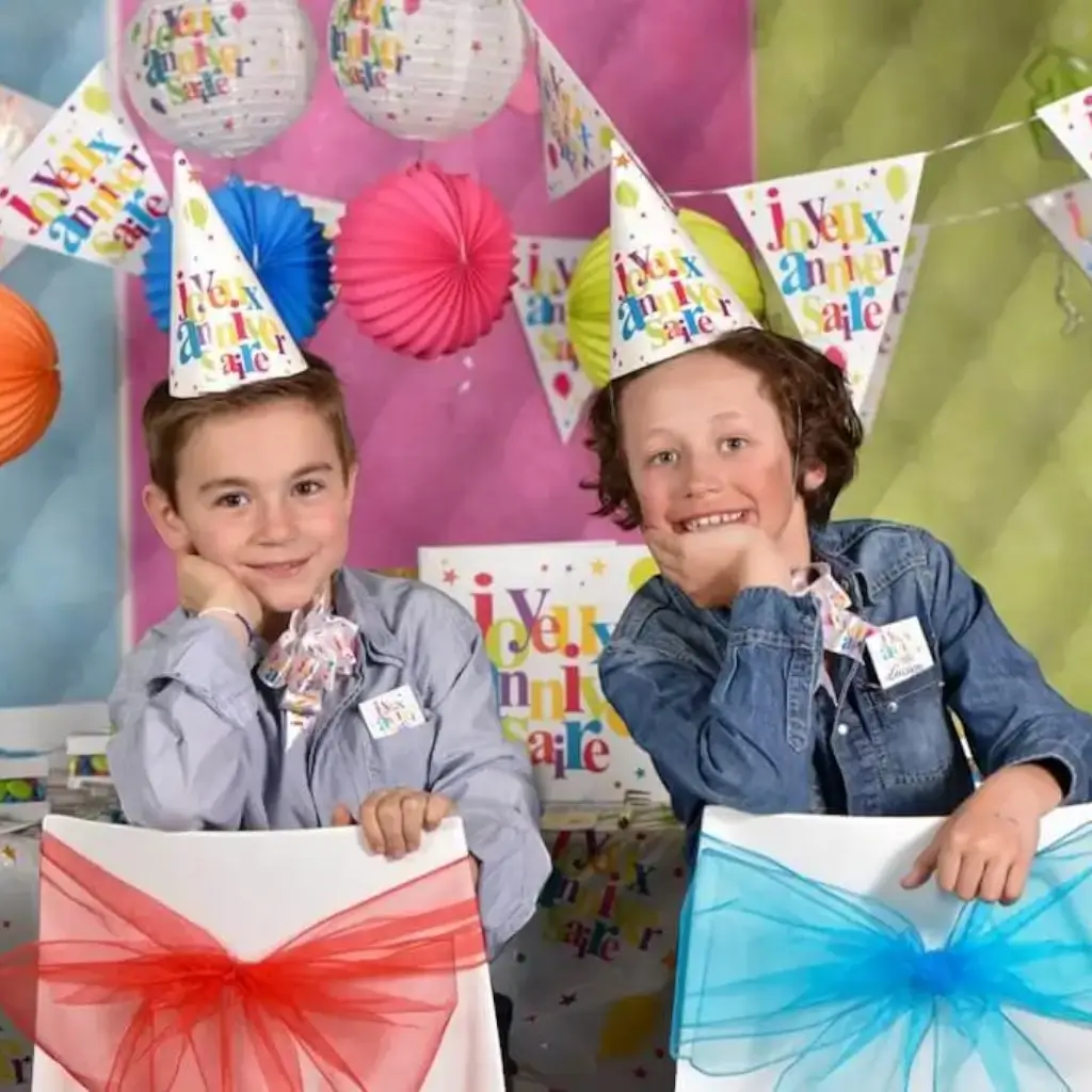 Bunte Happy Birthday Banner Girlande