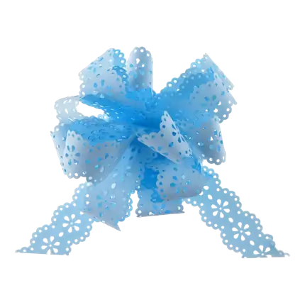 Automatische blaue Blumenfliege (5er-Set)