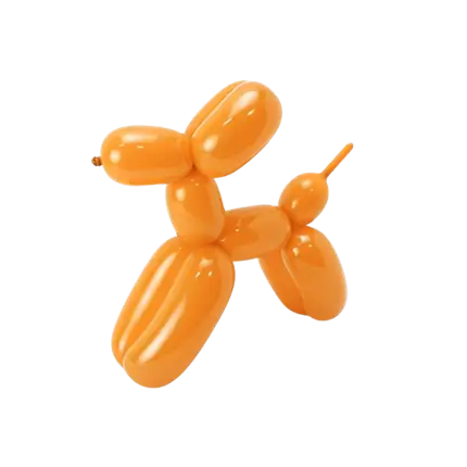 Satz von 30 Pastell Modellierung Ballons + Pumpe