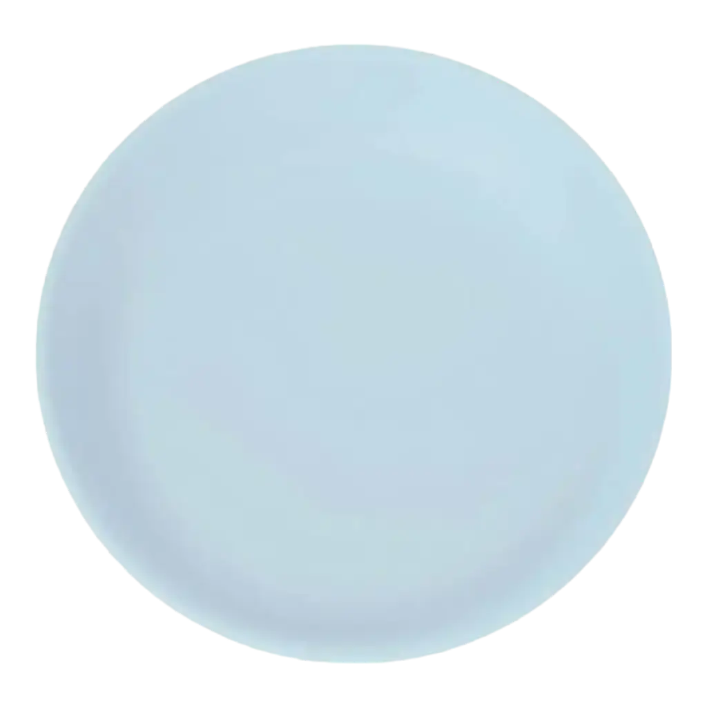 Tiefenbruchfester Pastellblauer Teller ø 21 cm