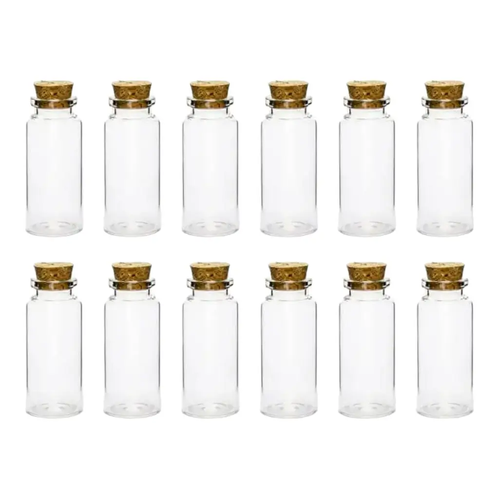 Glasflasche Gastgeschenke (12er Set)