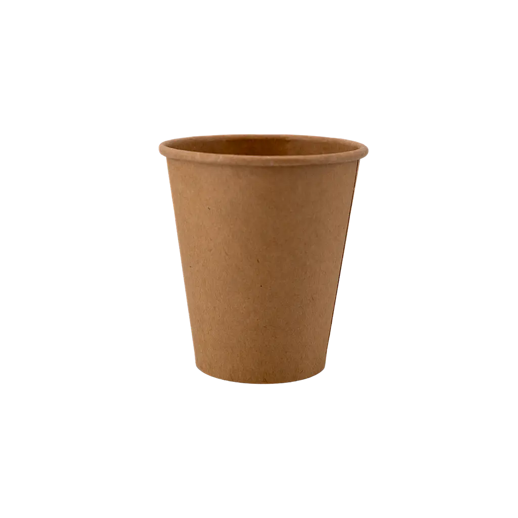 GLAS IN KRAFT-KARTON 240ML (8oz)