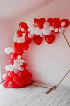 Ballon Bogen Liebe Thema