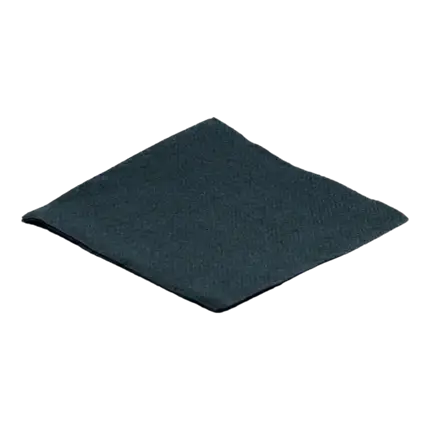 Micro Point Cocktail-Serviette 20x20cm Schwarz (100er Set)