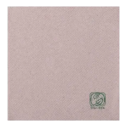 Micro Point Cocktail-Serviette 20x20cm Natur (100er Set)