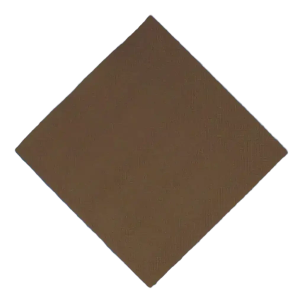 Point to Point Serviette 38x38cm Schokolade (40er Set)