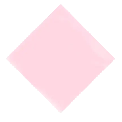 Stitch to Stitch Handtuch 38x38cm Pastellrosa (Satz von 40)