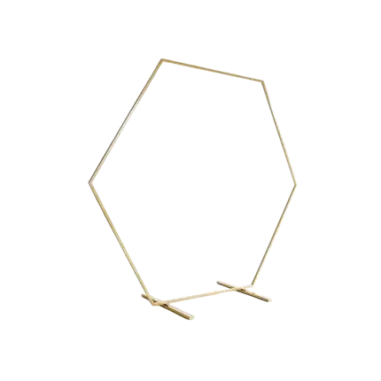 Gold Metall Ballon Bogen Struktur ø 2meter