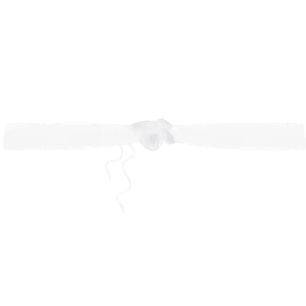 Weiße Rose Organza-Girlande (2er-Set)