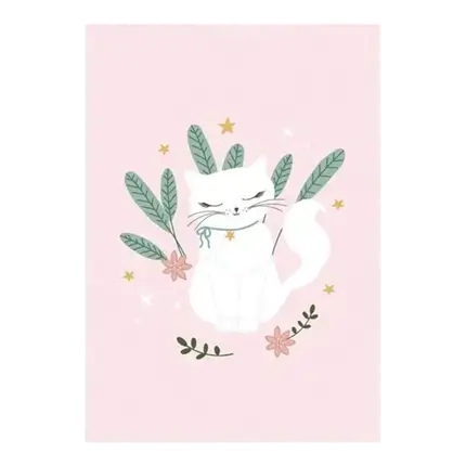 Zeichenblock Katze A4