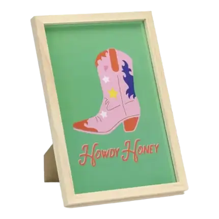 Fotorahmen aus Naturholz