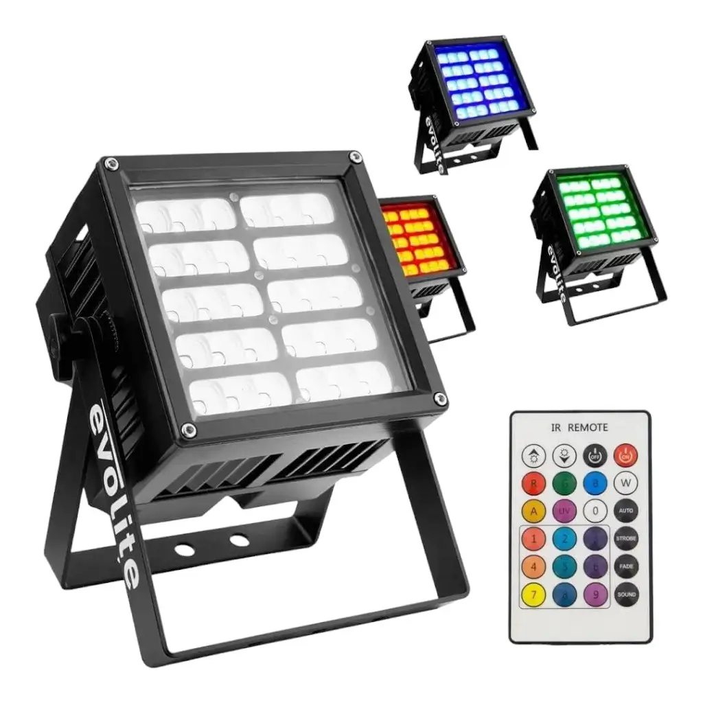 ARCHITECH 150 LED-SCHEINWERFER IP 65 MIT BATTERIEBETRIEB - EVOLITE