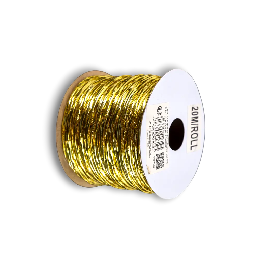 Goldene Metallschnur - 20 m