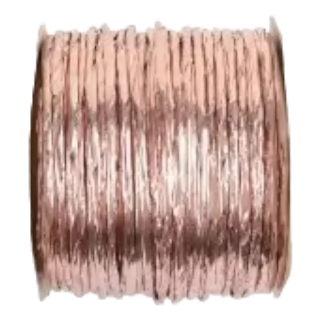Cordón metálico de oro rosa - 20 m