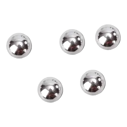 SILBERNE METALLISCHE REGENPERLEN - PACK VON 300