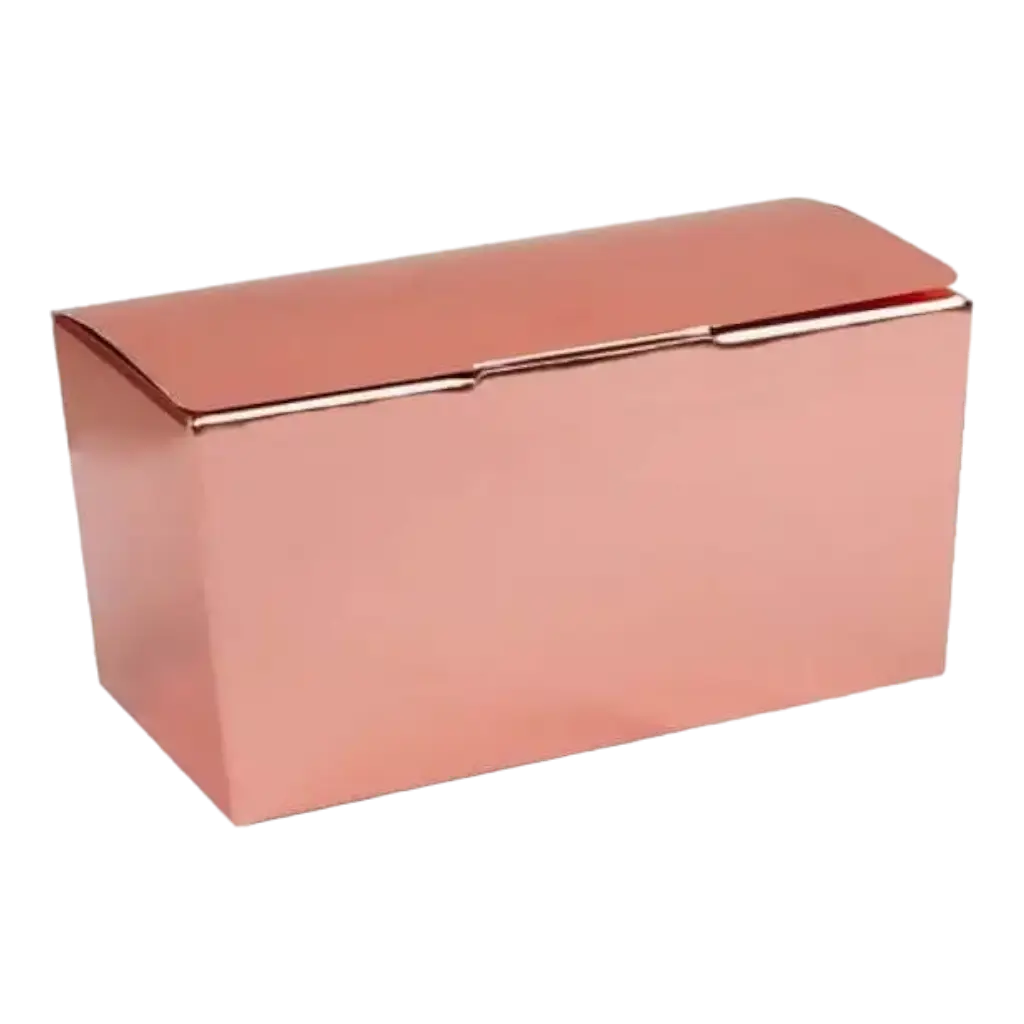 Einfacher Rose Gold Ballotin 125g - Packung mit 25