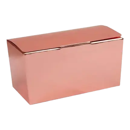 Einfacher Rose Gold Ballotin 125g - Packung mit 25