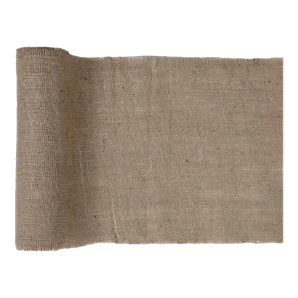 Tischläufer aus Jute natur - 5m * 26cm