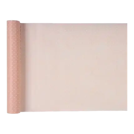 Rosa Plumetis Tischläufer - 30cm x 5m