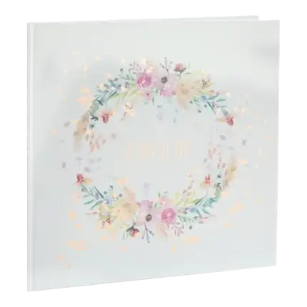 Hochzeitsgästebuch Vielen Dank - 24 x 24cm