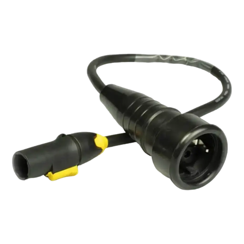 KABEL Neutrik® powerCON TRUE1 ZU SCHUKO Buchse - 0.5M