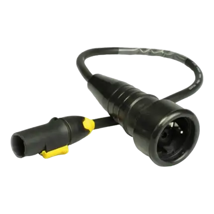 KABEL Neutrik® powerCON TRUE1 ZU SCHUKO Buchse - 0.5M