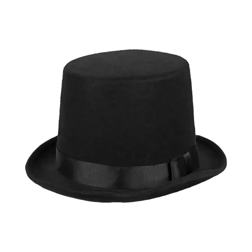 Cappello nero superiore